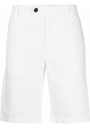 Eleventy straight-leg chino shorts - White