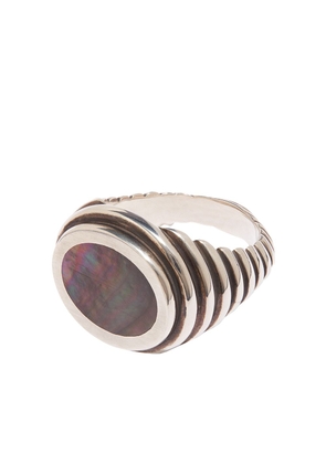 M.Cohen Lira oval ring - Silver