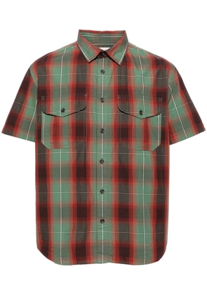 Filson plaid-check cotton shirt - Green