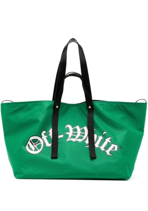 Off-White Day Off mesh tote bag - Green