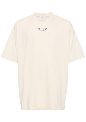 Off-White Bandana Half Arrow cotton T-shirt - Neutrals