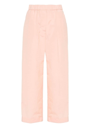 Peserico cotton-blend straight trousers - Pink