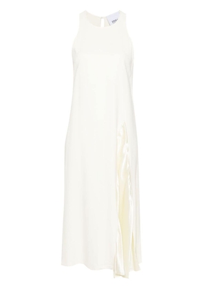 Erika Cavallini stretch-design dress - White