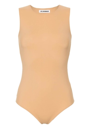 Jil Sander round-neck sleeveless bodysuit - Neutrals