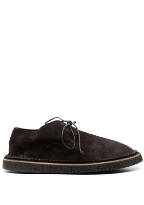 Marsèll wide-cut suede derby shoes - Brown