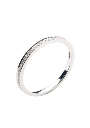 Annoushka 18kt white gold diamond Eclipse Eternity ring - Silver