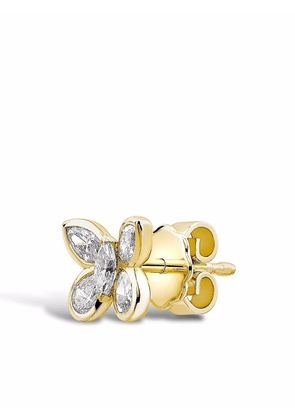 Pragnell 18kt yellow gold Butterfly diamond stud earrings