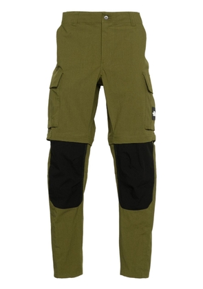 The North Face logo-patch trousers - Green