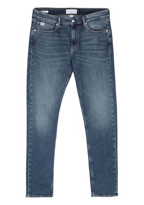 Calvin Klein Jeans mid-rise slim-fit jeans - Blue
