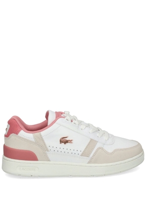 Lacoste T-Clip leather sneakers - White