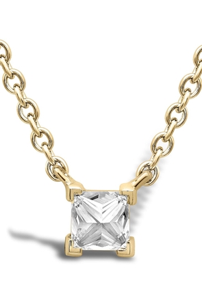 Pragnell 18kt yellow gold RockChicdDiamond solitaire pendant necklace
