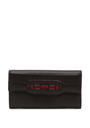Gucci GG continental wallet - Brown