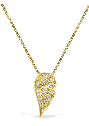 Pragnell 18kt yellow gold brilliant cut diamond Tiara pendant