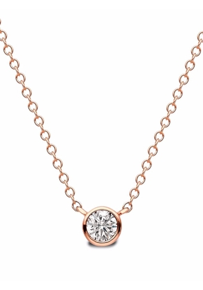 Pragnell 18kt rose gold brilliant-cut diamond pendant necklace - Pink