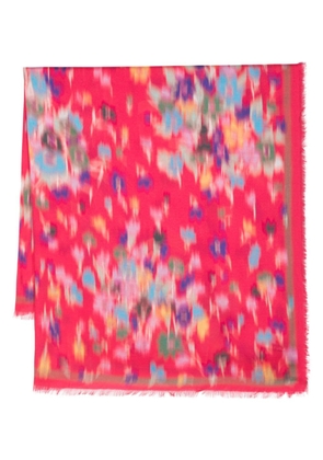 Bimba y Lola abstract-print scarf - Pink