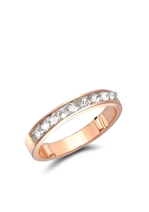 Pragnell 18kt rose gold RockChic half-eternity diamond ring - Pink