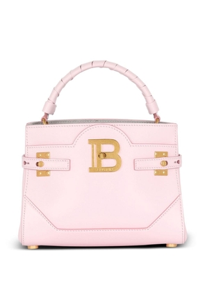 Balmain logo-plaque shoulder bag - Pink