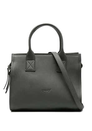 Marsèll Righello logo-debossed leather tote bag - Green