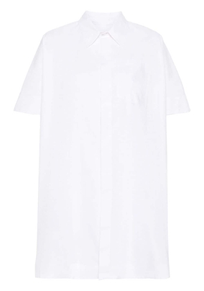 Manuel Ritz poplin cotton dress - White