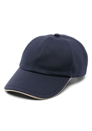 Eleventy jersey cotton baseball cap - Blue