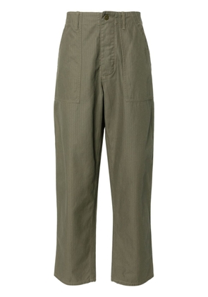Nike Fatigue herringbone tapered trousers - Green