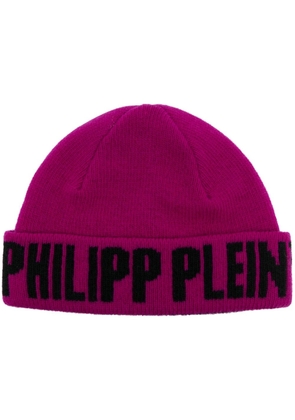 Philipp Plein Philipp Plein jacquard beanie - Pink