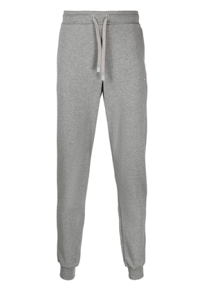 Tommy Hilfiger logo-print cotton track pants - Grey