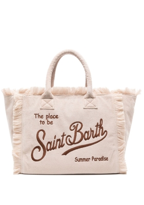 MC2 Saint Barth Vanity terry-cloth tote bag - Neutrals