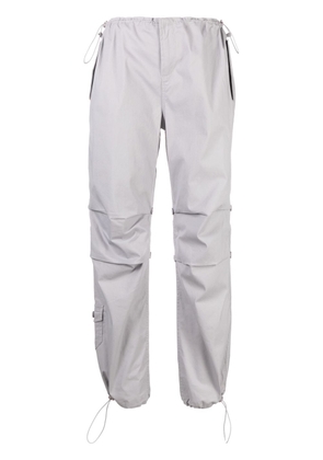 Danielle Guizio low-rise cargo trousers - Grey