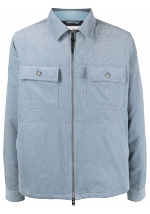 Woolrich Stag corduroy padded shirt jacket - Blue