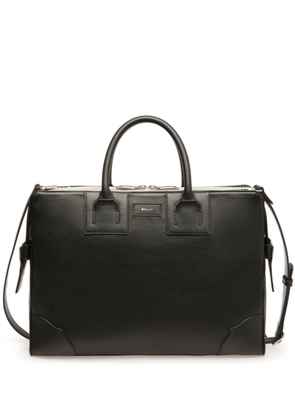 Bally Bord grained-leather briefcase - Black