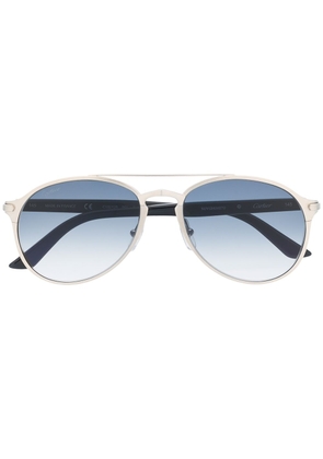 Cartier Eyewear Decor pilot-frame sunglasses - Black