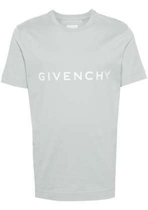 Givenchy logo-print cotton T-shirt - Blue