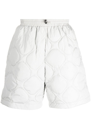 ARTE quilted padded shorts - Grey