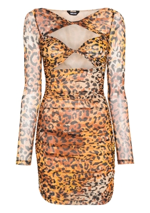 Just Cavalli leopard-print dress - Black