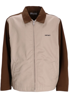 Carhartt WIP Module Script cotton jacket - Neutrals