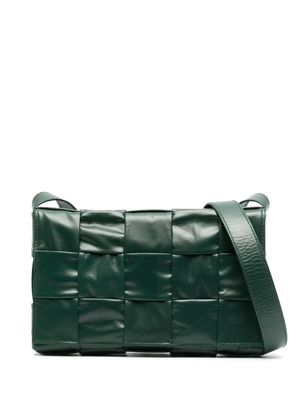 Bottega Veneta Cassette leather shoulder bag - Green