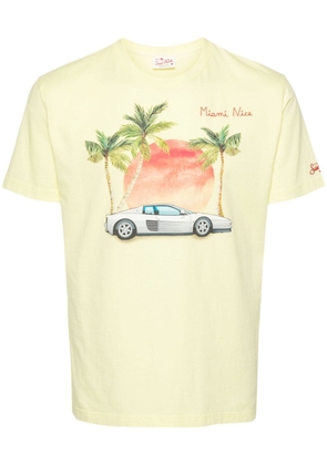 MC2 Saint Barth Miami Style cotton T-shirt - Yellow