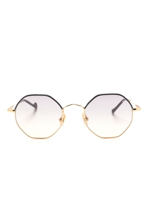 Eyepetizer Namib geometric-frame sunglasses - Gold