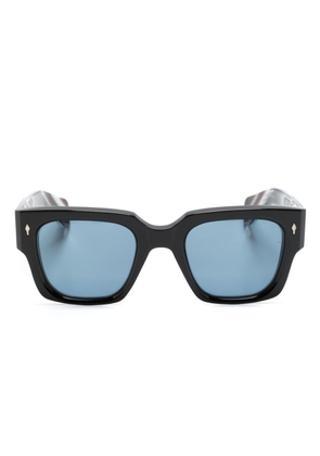 Jacques Marie Mage Enzo square-frame sunglasses - Black