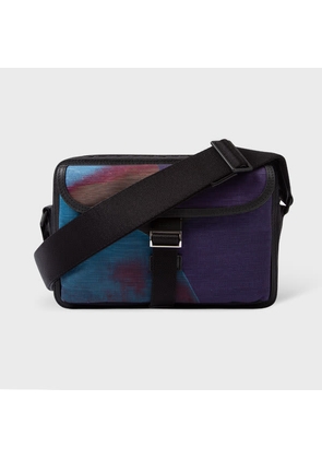 Paul Smith Recycled Polyester 'Abstract' Cross-Body Bag Multicolour