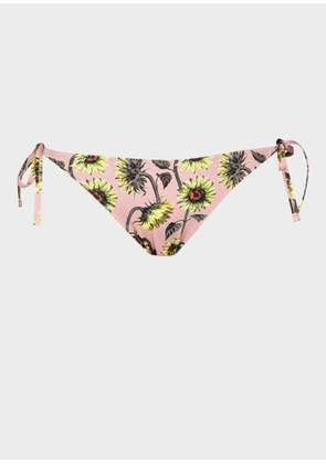 Paul Smith Pink 'Sunflower' Bikini Bottom