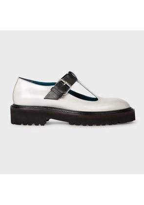 Paul Smith Women's Off-White Patent Leather 'Daisy' Mary Janes