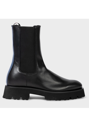 Paul Smith Women's Black Leather 'Fallon' Chelsea Boots