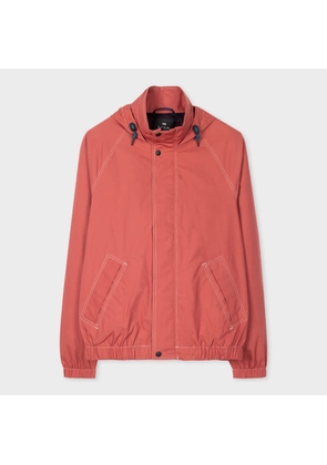 PS Paul Smith Washed Red Showerproof Cotton Jacket