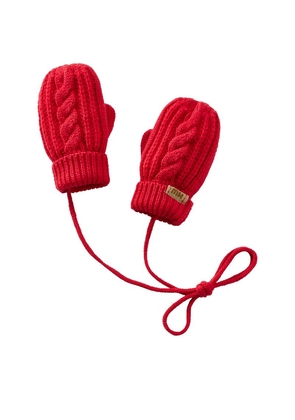 Miki House Cable-Knit Mittens