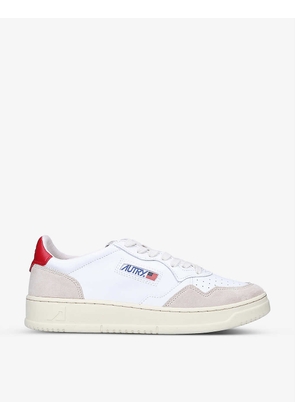 Medalist low-top leather trainers