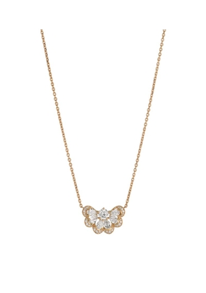 Chopard Rose Gold And Diamond Precious Lace Nuage Necklace