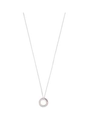 Le Gramme Sterling Silver Round Necklace