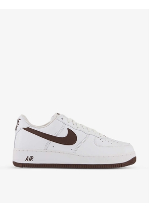 Air Force 1 '07 low-top leather trainers